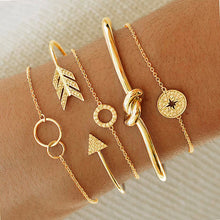 Load image into Gallery viewer, Heart Pearl Wave Bracelet