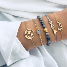 Load image into Gallery viewer, Heart Pearl Wave Bracelet
