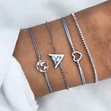 Load image into Gallery viewer, Heart Pearl Wave Bracelet