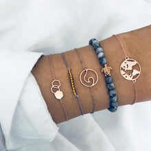 Load image into Gallery viewer, Heart Pearl Wave Bracelet