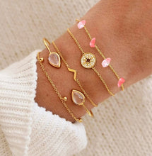 Load image into Gallery viewer, Heart Pearl Wave Bracelet