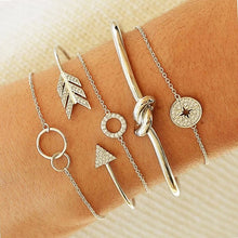 Load image into Gallery viewer, Heart Pearl Wave Bracelet